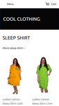 Mobile Screenshot of coolclothing.com